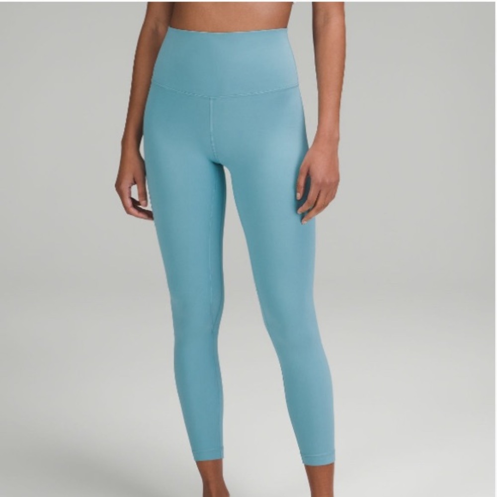 Lululemon Align high rise pant, 25in, tidal teal, 6